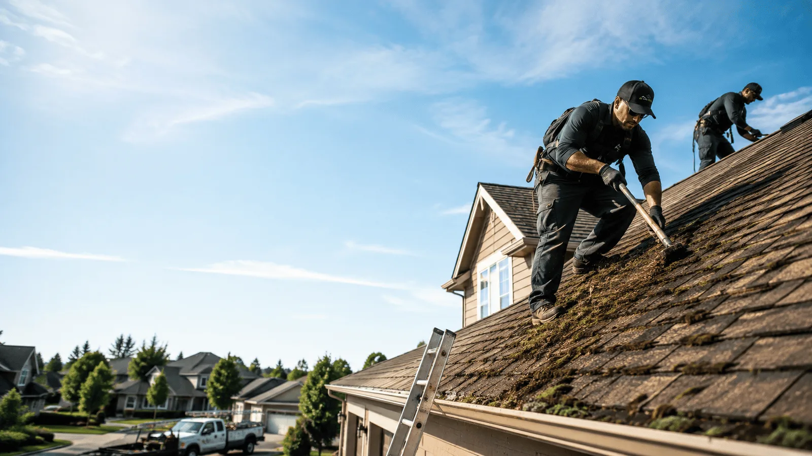 Roof Moss Removal in Devers, TX near me